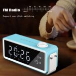 AEC K5 Alarm Clock Bluetooth Speakers with LED - Image 3