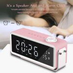 AEC K5 Alarm Clock Bluetooth Speakers with LED - Image 5
