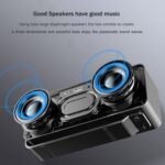 AEC K5 Alarm Clock Bluetooth Speakers with LED - Image 6