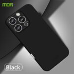 For iPhone 16 Pro MOFI Qin Series Skin Feel All-inclusive PC Phone Case(Black) - Image 2