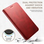 For iPhone 16 Pro Suteni Calf Texture Horizontal Flip Leather Phone Case(Red) - Image 2