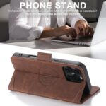 For iPhone 16 Pro SUTENI J07 Multifunctional Horizontal Flip Magsafe Leather Phone Case(Brown) - Image 4