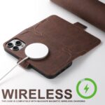 For iPhone 16 Pro SUTENI J07 Multifunctional Horizontal Flip Magsafe Leather Phone Case(Brown) - Image 5