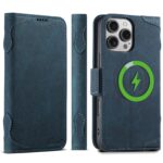 For iPhone 16 Pro SUTENI J07 Multifunctional Horizontal Flip Magsafe Leather Phone Case(Blue)