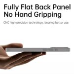 For iPhone 17 Pro Kalebol Rotating Magnetic Holder MagSafe Phone Case(Transparent Silver) - Image 6