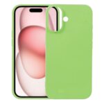 For iPhone 17 Kalebol Solid Color Simple All-inclusive Liquid Silicone Phone Case(Green)