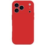 For iPhone 17 Pro Kalebol Precise Cutouts Solid Color TPU Phone Case(Red) - Image 2