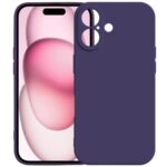 For iPhone 17 Kalebol Precise Cutouts Solid Color TPU Phone Case(Roland Purple)