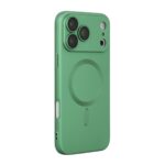 For iPhone 17 Pro Max ENKAY MagSafe Matte TPU Phone Case with Lens Film(Green)