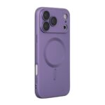 For iPhone 17 Pro Max ENKAY MagSafe Matte TPU Phone Case with Lens Film(Purple)