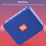 T&G TG166 Color Portable Wireless Bluetooth Small Speaker - Image 6