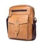 Leather Shoulder Messenger Bag