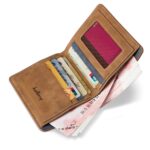 Men Vintage Frosted Two Fold Wallet - Image 5