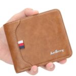 Tri-fold Horizontal Coin Purse For Men - Image 7