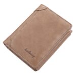 Men Vertical Multi-card Tri-fold Small Wallet
