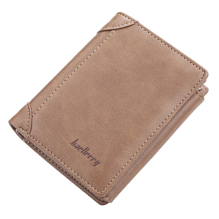 TBD0602171001A.jpg Men Vertical Multi-card Tri-fold Small Wallet - Image 1