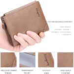 Men Vertical Multi-card Tri-fold Small Wallet - Image 5