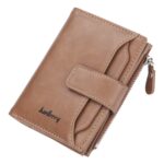 Baellerry  Men Short Multi-Card Slot Zipper Wallet