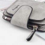 Ladies Wallet Buckle Nubuck Leather Coin Purse - Image 6