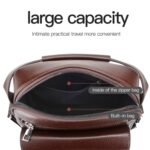 WEIXIER D244 Men Large Capacity Business Retro Messenger Bag - Image 3