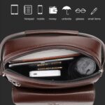 WEIXIER D244 Men Large Capacity Business Retro Messenger Bag - Image 6