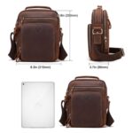HUMERPAUL MH573 Men Shoulder Bag Leather Messengers Bag - Image 2