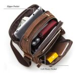 HUMERPAUL MH573 Men Shoulder Bag Leather Messengers Bag - Image 5