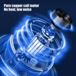 SUITU  ST-818 Wireless Car Air Pump Digital Display Tire Inflator With LED Lighting - Image 4