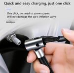 SUITU  ST-818 Wireless Car Air Pump Digital Display Tire Inflator With LED Lighting - Image 7