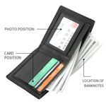 DEABOLAR Large-capacity Multi-card Short PU Leather Wallet - Image 4