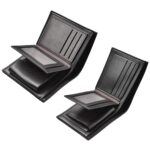 DEABOLAR Large-capacity Multi-card PU Leather Wallet - Image 3