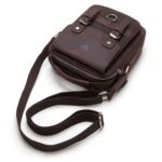 HUMERPAUL Men Shoulder Bag Retro Leather Crossbody Bag - Image 2