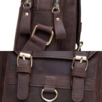 HUMERPAUL Men Shoulder Bag Retro Leather Crossbody Bag - Image 5