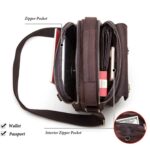 HUMERPAUL Men Shoulder Bag Retro Leather Crossbody Bag - Image 7