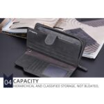 Baellerry Multi-card Slot Zip Buckle Vintage Wallet - Image 8