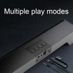 RGB Colorful Lighting Effect Desktop Long Bluetooth Speaker - Image 6