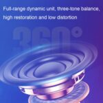 RGB Colorful Lighting Effect Desktop Long Bluetooth Speaker - Image 7