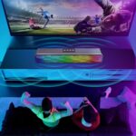 RGB Colorful Lighting Effect Desktop Long Bluetooth Speaker - Image 10