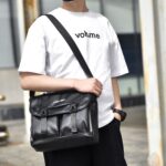 WEIXIER D269 Business Casual Mens Crossbody Messenger Bag - Image 8