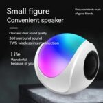 SY-688 TWS RGB Colorful Light Mini Card Bluetooth Speaker - Image 5