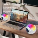 SY-688 TWS RGB Colorful Light Mini Card Bluetooth Speaker - Image 8