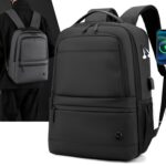 WEPOWER Men Multifunctional USB Charging Backpack - Image 2
