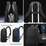 WEPOWER Men Multifunctional USB Charging Backpack - Image 7