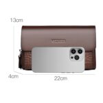 WEIXIER W129 Men Magnetic Buckle Anti-Theft Clutch Bag - Image 3