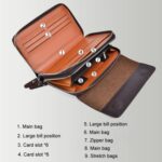 WEIXIER W129 Men Magnetic Buckle Anti-Theft Clutch Bag - Image 8