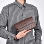 WEIXIER W129 Men Magnetic Buckle Anti-Theft Clutch Bag - Image 9