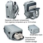 WEIXIER B722 Simple Style Large Capacity Travel Backpack - Image 6