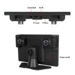 8-Inch HD Wireless CarPlay Screen DVR With Dash Cam/1080p Front Rear Camera/Bluetooth/AirPlay - Image 14