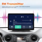 8-Inch HD Wireless CarPlay Screen DVR With Dash Cam/1080p Front Rear Camera/Bluetooth/AirPlay - Image 8