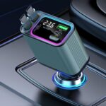 Dual Retractable Cable Car Charger - Image 2